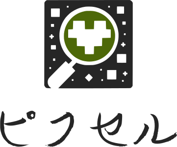 ピクセル ロゴデザイン