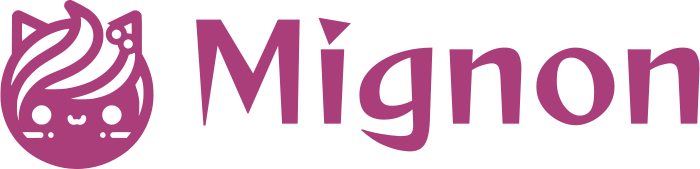 création de logo Mignon