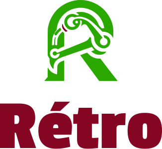 création de logo Rétro