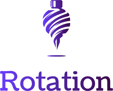 création de logo Rotation