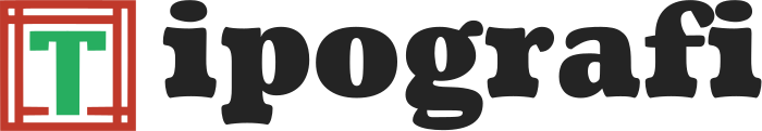 desain logo Tipografi