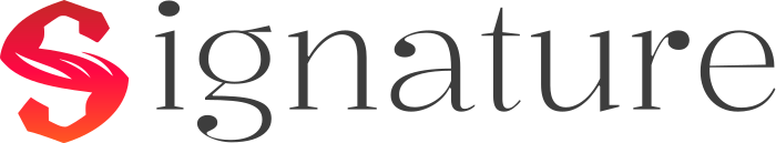 Signature logo design