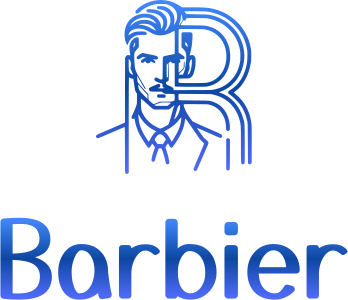 Barbier logo design