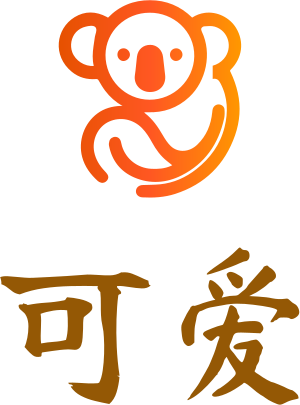 可爱 logo design