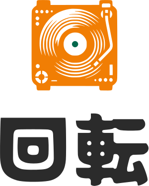 回転 logo design