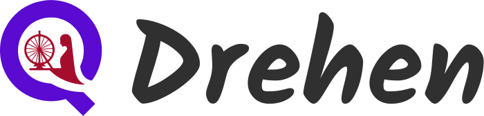 Drehen logo design