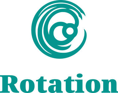 Rotation logo design