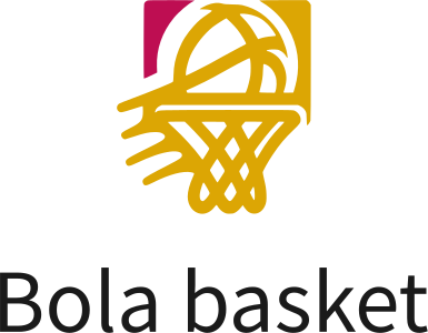 Bola basket logo design