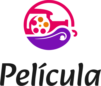 Película logo design