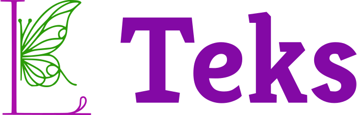 Teks logo design