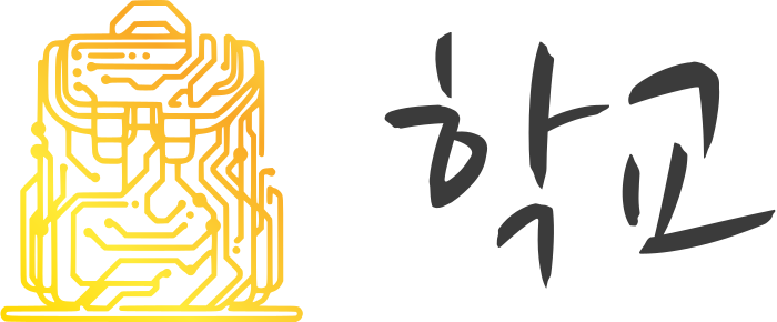 학교 logo design