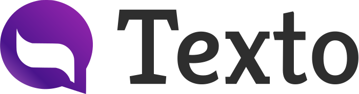 Texto logo design