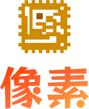 像素 logo design