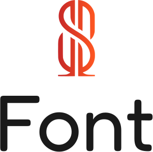 Font logo design