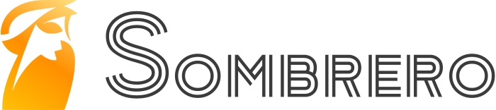 Sombrero logo design