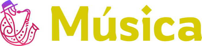 Música logo design