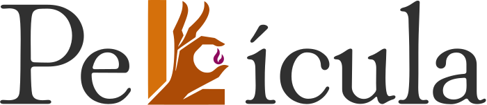 Película logo design