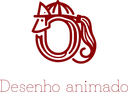 Desenho animado logo design