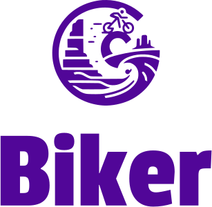 Biker logo design