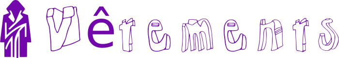 Vêtements logo design