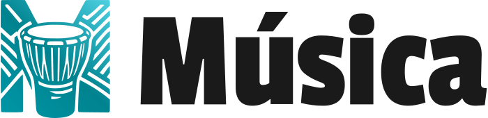 Música logo design