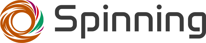Spinning logo design