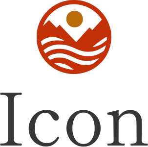 Icon logo design