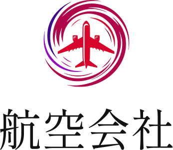 航空会社 logo design