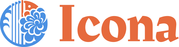 design del logo Icona