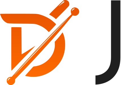 design del logo DJ