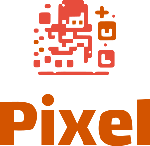 design de logotipo Pixel