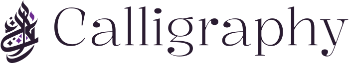 Calligraphy logo design