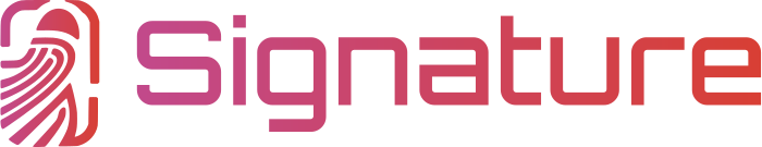 Signature logo design