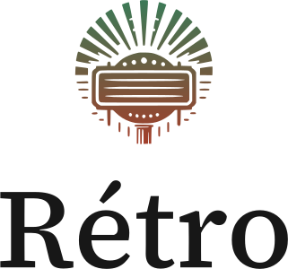 création de logo Rétro