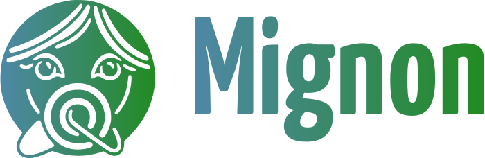 création de logo Mignon