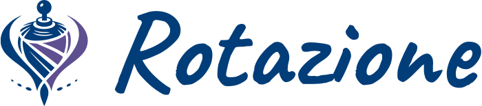 design del logo Rotazione
