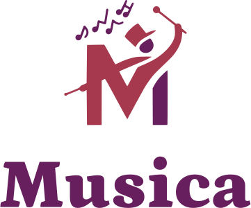 design del logo Musica