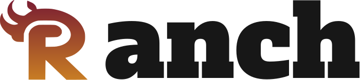 design del logo Ranch