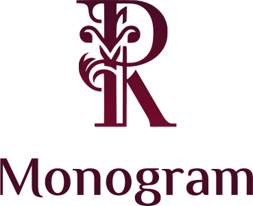Monogram logo design