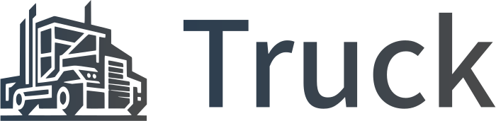 Truck logo design