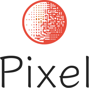 Pixel logo design