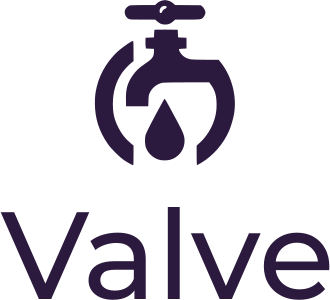 Valve logo design