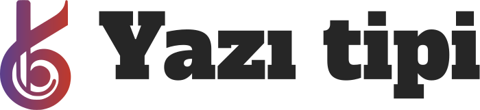 Yazı tipi logo tasarımı