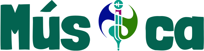 Música logo design