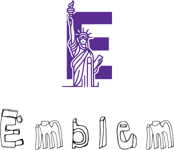 Emblem logo design