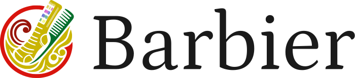 Barbier logo design