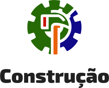 Construção logo design