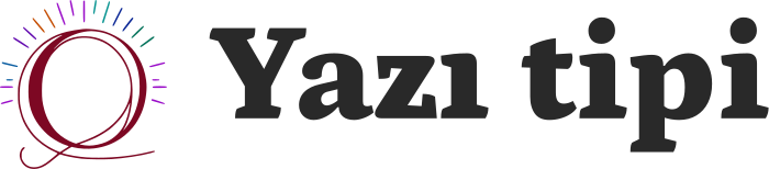 Yazı tipi logo design