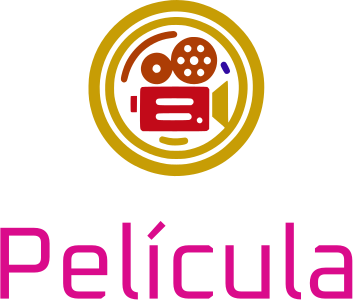 Película logo design