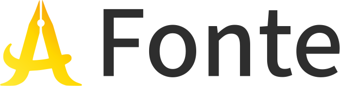 Fonte logo design